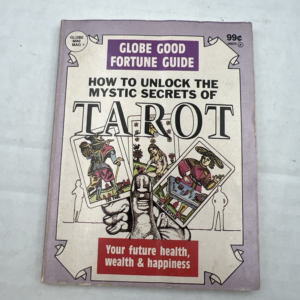 Mystic‎ Secrets of TAROT - How to Unlock, Fortune Guide 1987 Globe Mini Mag